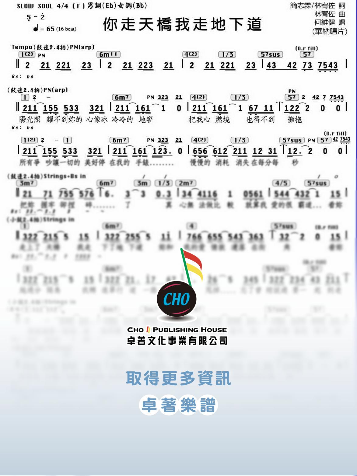 你走天橋我走地下道